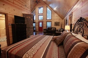 Cabin bedroom